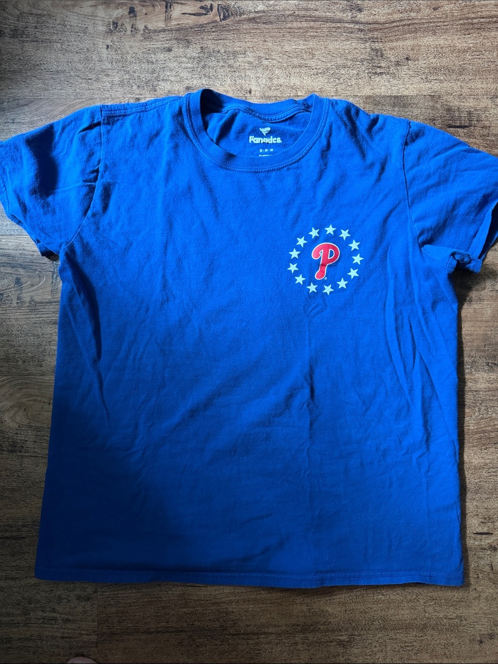 Fanatics Youth Royal Blue Philadelphia Phillies Short Sleeve Tee size medium